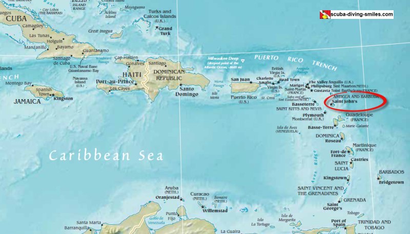 Map Of Antigua 1 