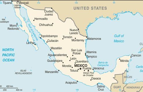 Maps of Mexico - Start Planning That Vacation