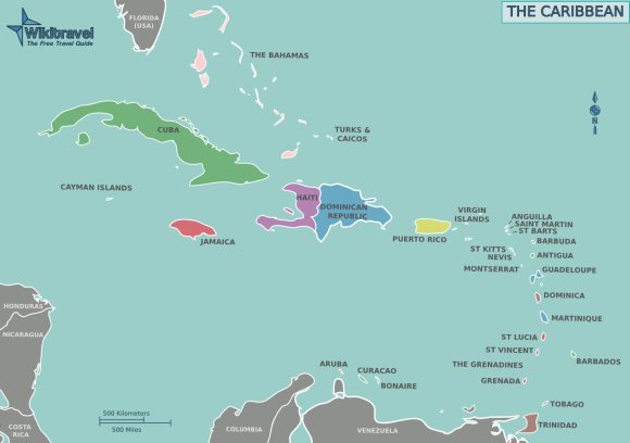 Map Of Caribbean Maps To Plan Your Trip Including Eastern